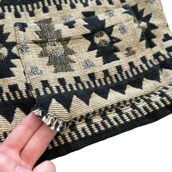 Chico’s Design Brown Aztec Print Tapestry Jacket M - Picture 3 of 5